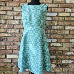 Tahari Sleeveless Fit and Flare Dress